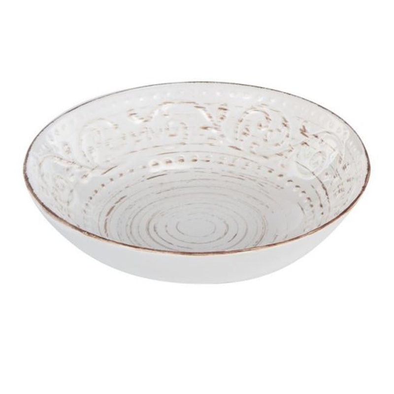 Rembrandt Rustic White Dinner Bowl SE2008