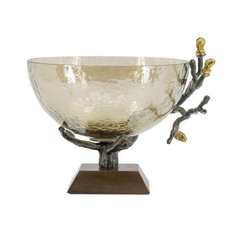 Rembrandt Twig Design Glass Bowl SE2261