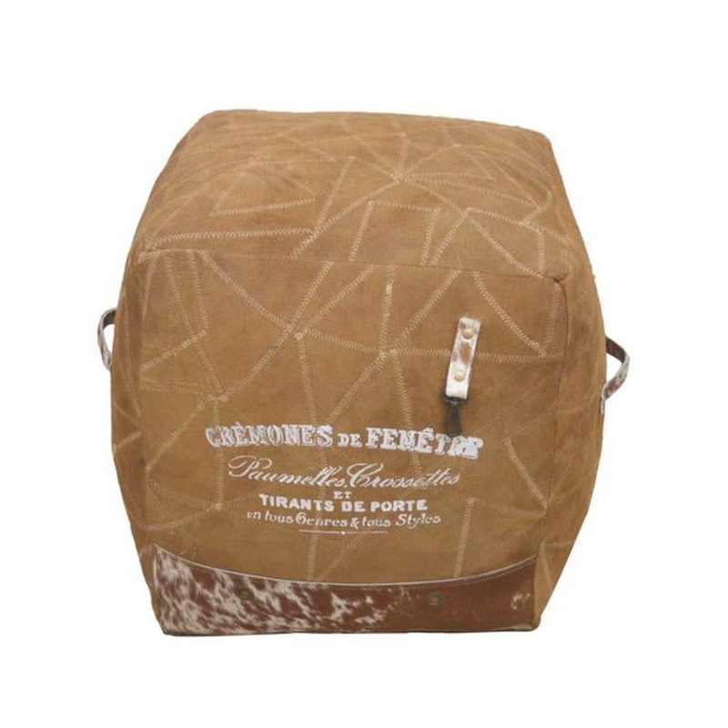 Rembrandt Buffalo Leather Ottoman KC1228