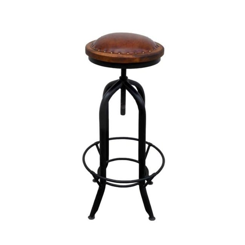 Rembrandt Industrial Inspired Bar Stool