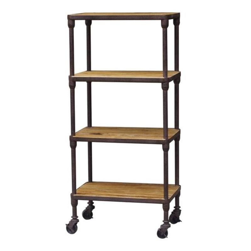 Rembrandt Industrial Style 4 Tier Shelf Unit CF8060