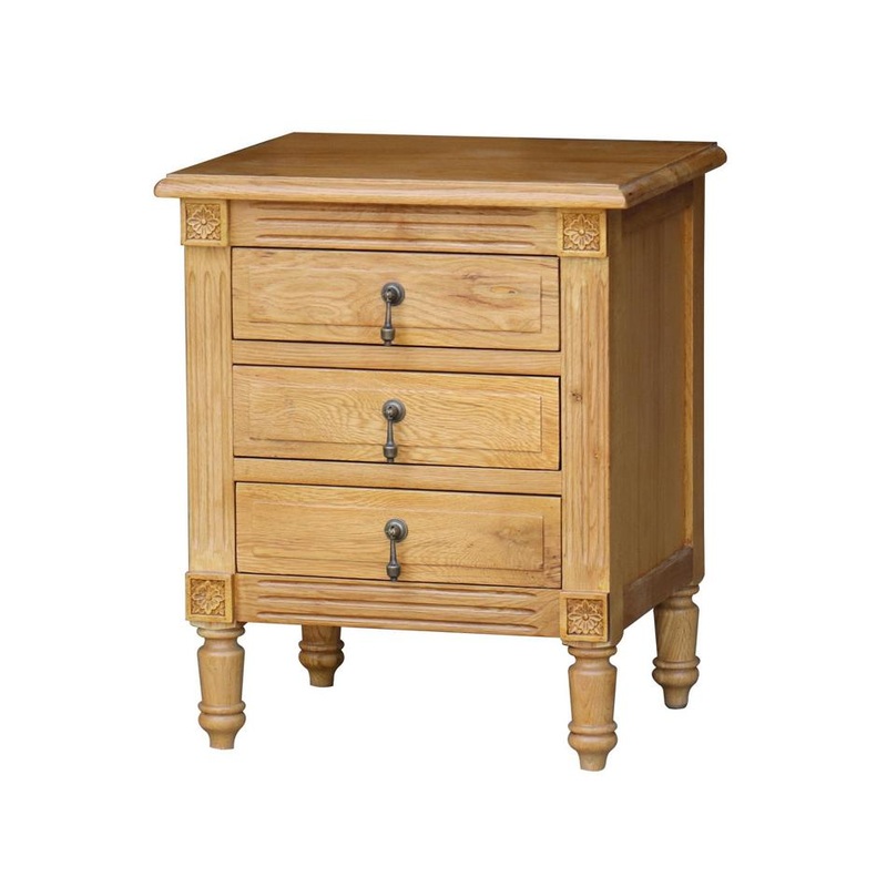 Oak Bedside Table CF8240