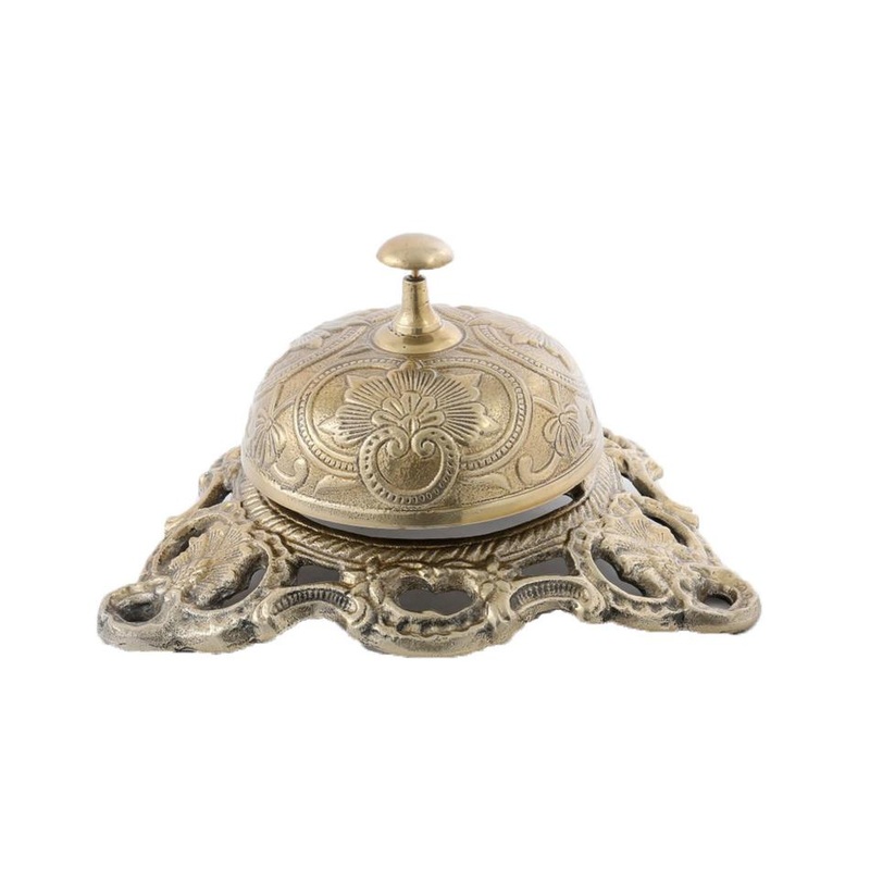Rembrandt Aluminium Floral Table Bell TK1265