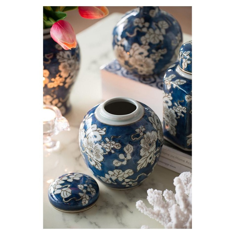 Rembrandt Blue And White Jar And Vase Set/4 SE2674