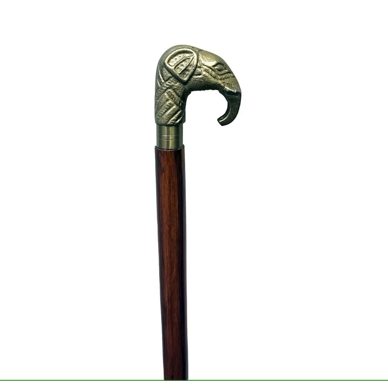 Rembrandt  Brass Finish Walking Stick TK1130