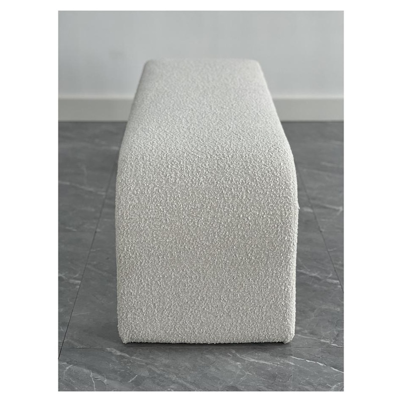Rembrandt Daphins Bench - Cream Boucle QL1008