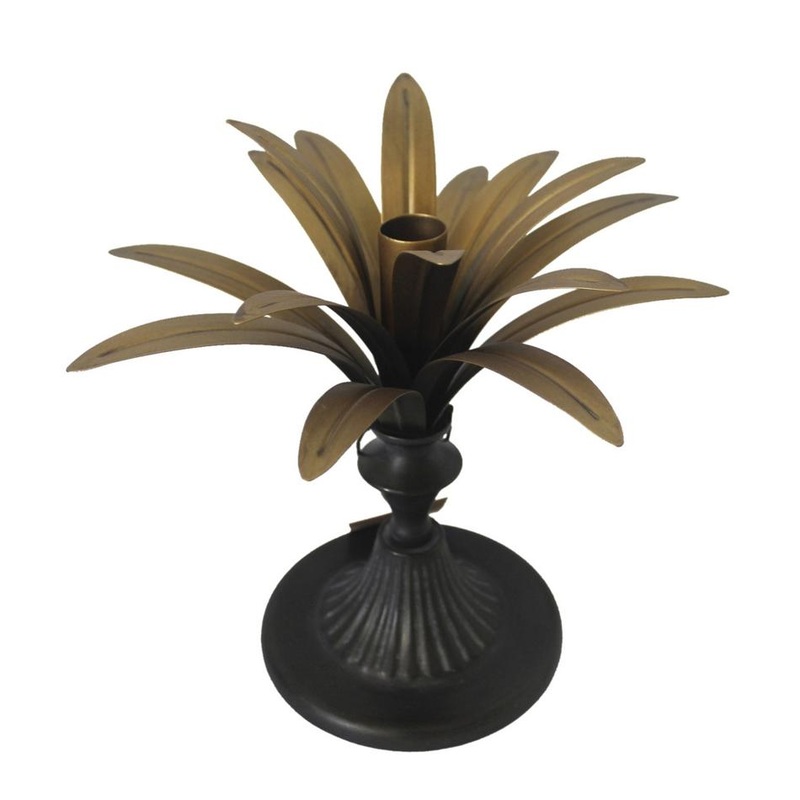 Rembrandt Palm Candle Holder GF1245