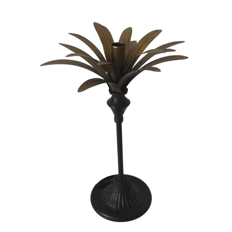 Rembrandt Palm Candle Holder GF1246