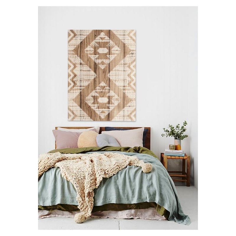 Rembrandt 1103574 Wood Panel Art - Tribal Weave Ii ZP1030