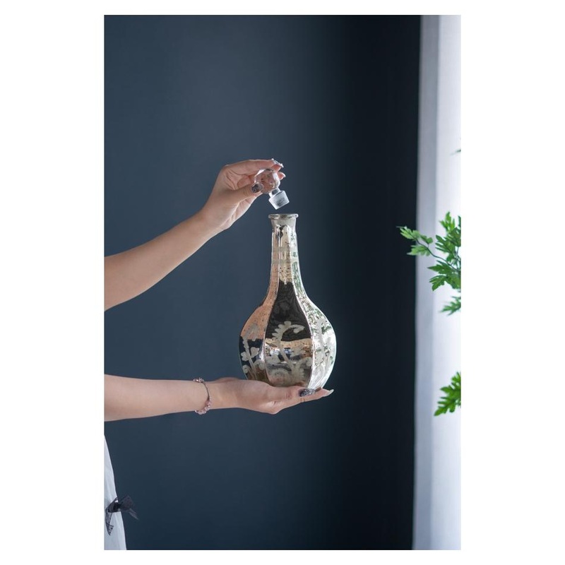 Rembrandt Antique Mirrored Vase SE2760