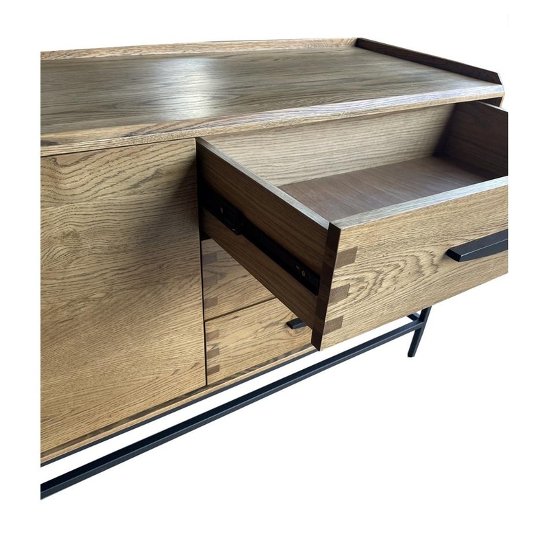 Rembrandt Buffet - Oak/Metal BR3033