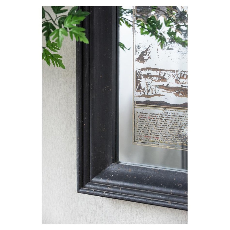Rembrandt Mirrored Framed Map Wall Art SE2751