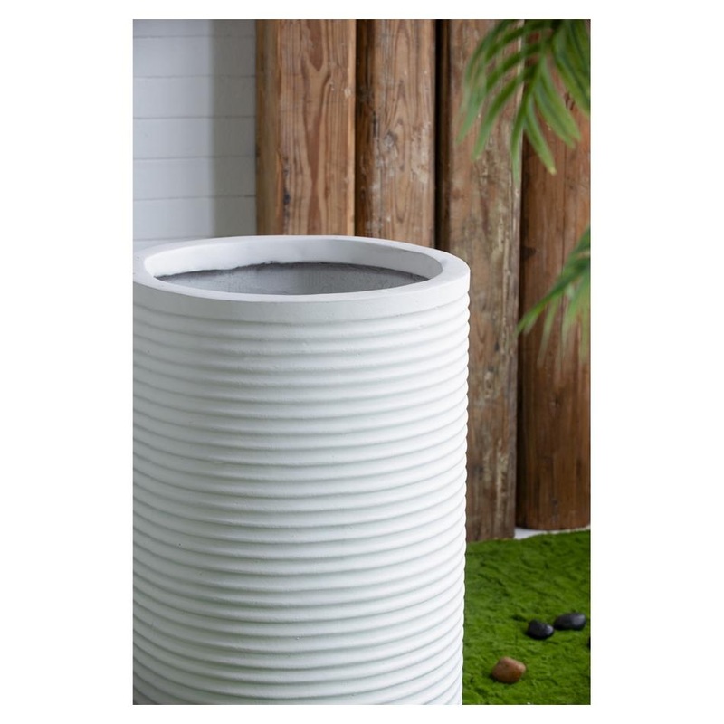 Rembrandt Planter - Rustic White SE2740
