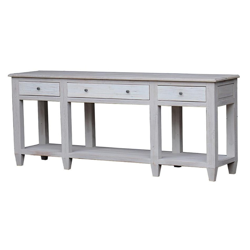Rembrandt Sand / Antique White Console Table CF8231