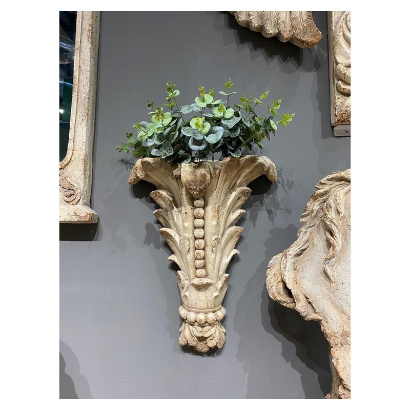 Rembrandt Vintage Flower Plinth - Antique Marble QD5004