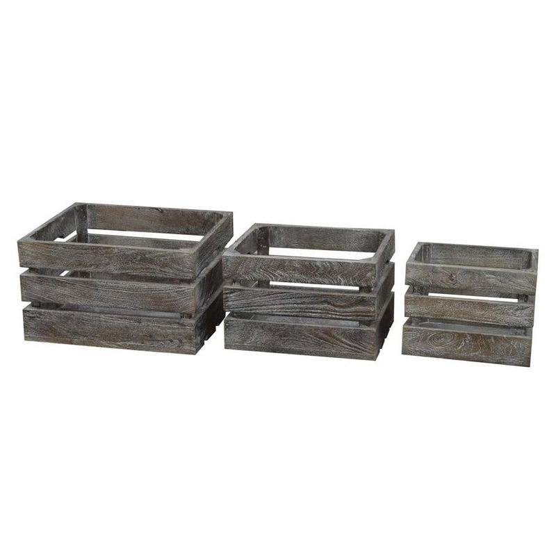 Rembrandt Wooden Crates S/3 KC1082