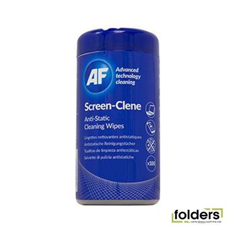 AF Screen-Clene Wipes Tub of 100
