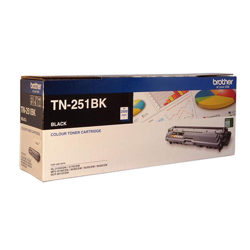 Brother Tn-251Bk Black Toner Cartridge BTN251K