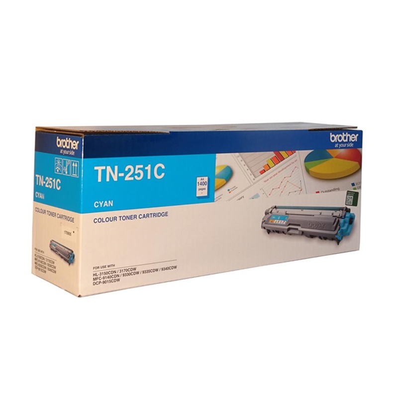 Brother Tn-251C Cyan Toner Cartridge BTN251C