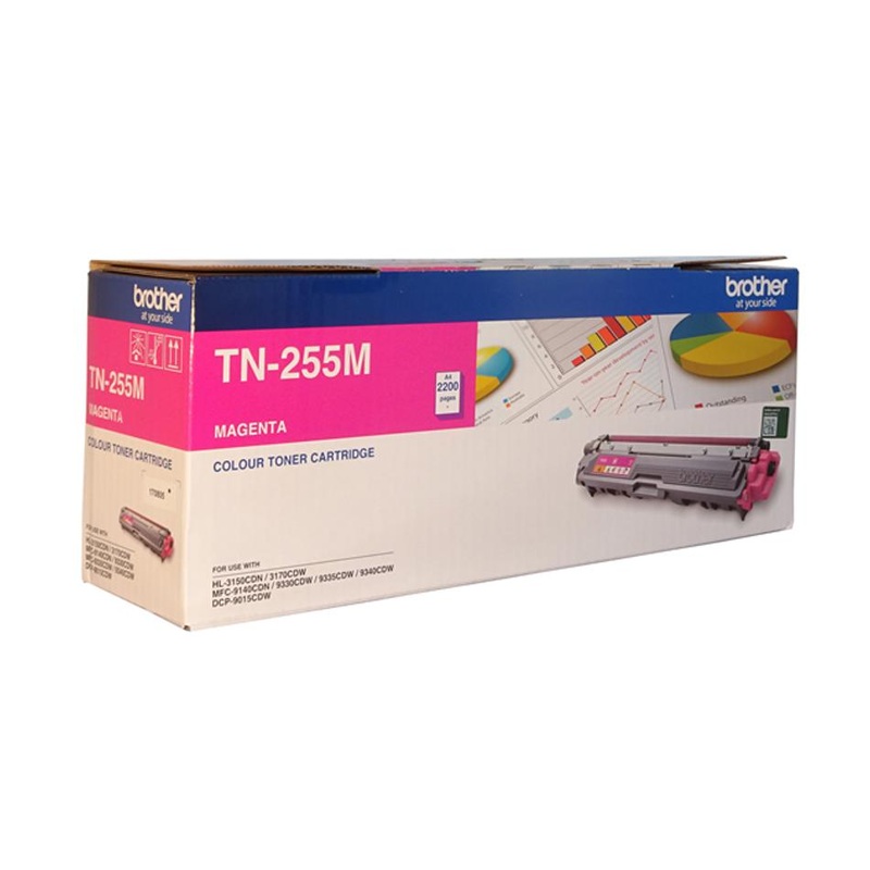 Brother Tn-255M Magenta High Yield Toner Cartridge BTN255M