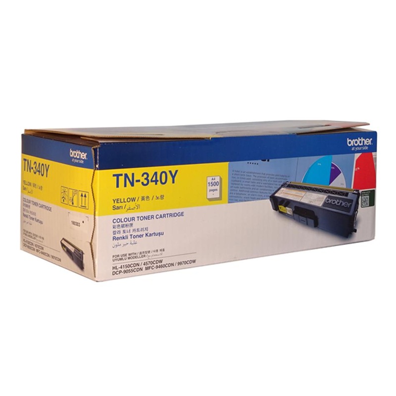 Brother Tn-340Y Yellow Toner Cartridge BTN340Y