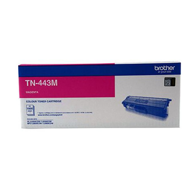 Brother Tn-443M Magenta High Yield Toner Cartridge BTN443M