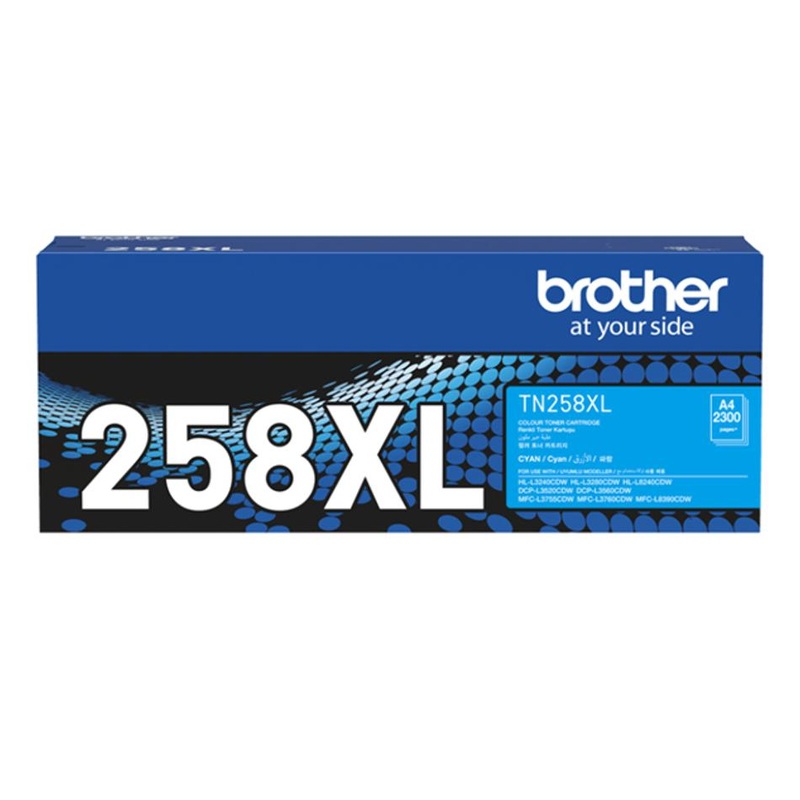 Brother Tn258Xlc High Yeild Toner Yellow BTN130C
