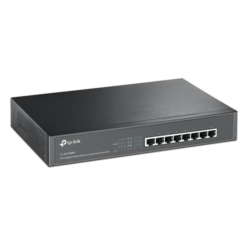 Tp-Link Sg1008Mp 8 Port Gigabit Desktop/Rackmount Switch With 8X Poe+
