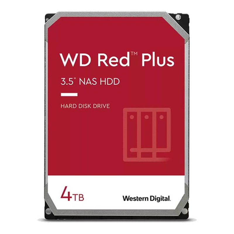 Wd Red Plus 4Tb 128Mb 5400Rpm Nas Hard Drive HD1289