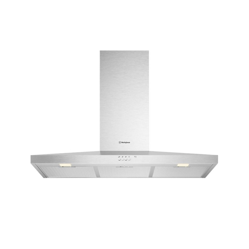 Westinghouse 90cm Stainless Steel Canopy Hood with Hob2Hood WRC914SD