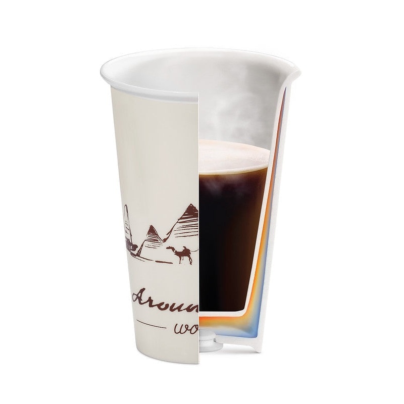 Delonghi Fully Automatic Espresso Machine Thermal Mug The Globetrotter - 5513281041