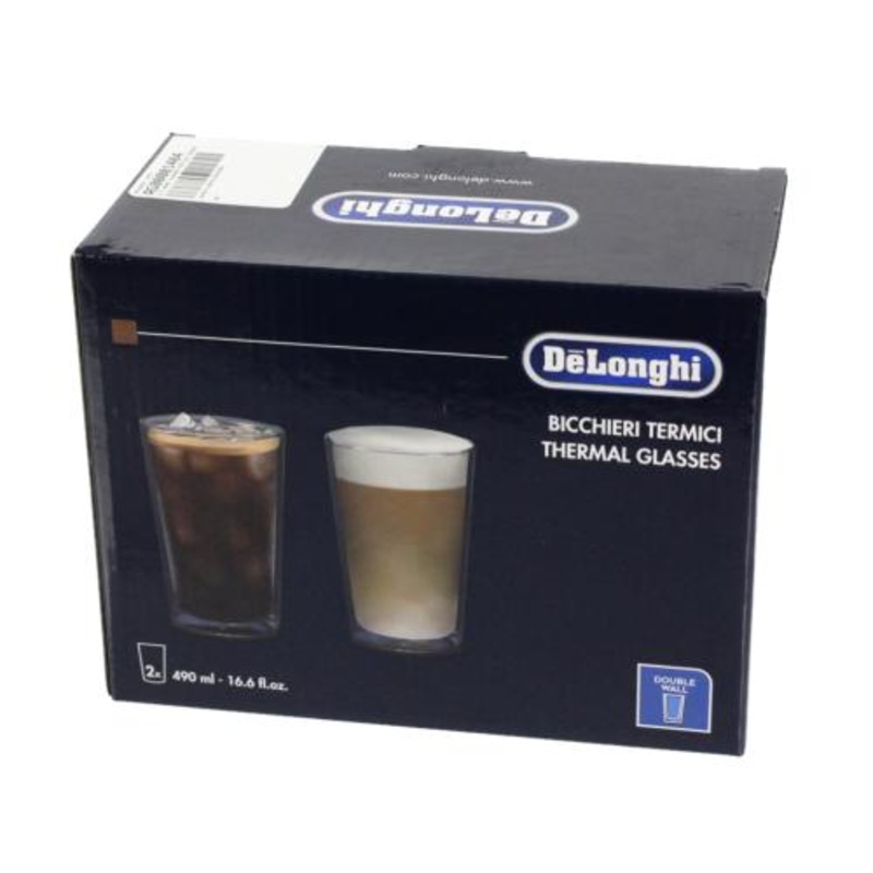 Delonghi EC260BK Espresso Machine 2 X 490Ml Glasses For Cold Drink