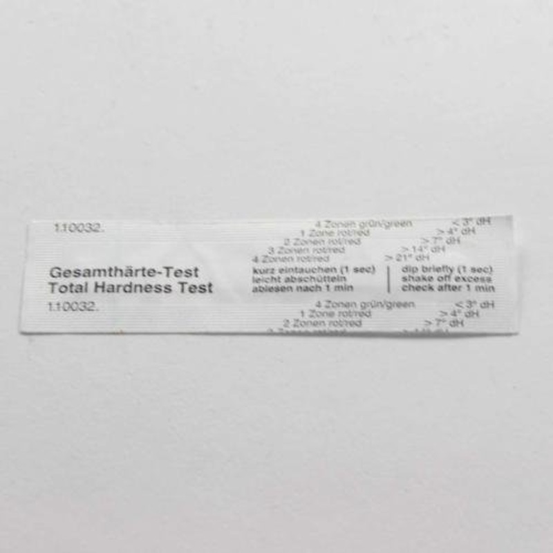 Delonghi EAM3500 Fully Automatic Espresso Machine Water Test Strip